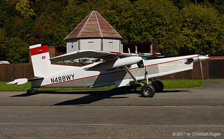 Pilatus PC-6/B2-H4 | N488WY | untitled | BUOCHS (LSZC/BXO) 21.09.2017