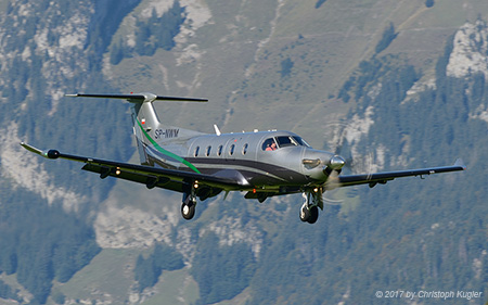 Pilatus PC-12/47E | SP-NWM | untitled | BUOCHS (LSZC/BXO) 21.09.2017