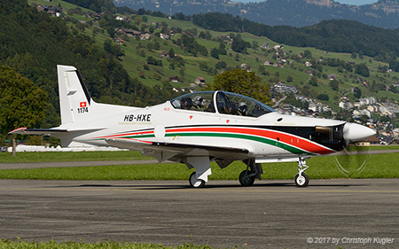 Pilatus PC-21 | HB-HXE | Royal Jordanian Air Force | BUOCHS (LSZC/BXO) 21.09.2017