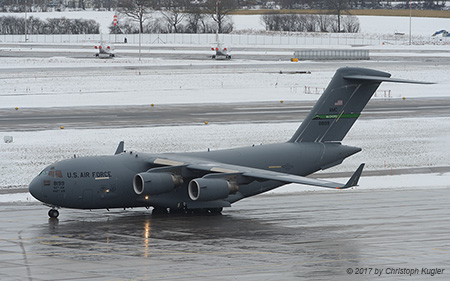 Boeing C-17A Globemaster III | 08-8199 | US Air Force | Z&UUML;RICH (LSZH/ZRH) 14.01.2017