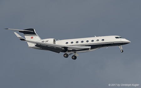 Gulfstream G650 | HB-JUF | untitled (Swiss Jet) | Z&UUML;RICH (LSZH/ZRH) 15.01.2017