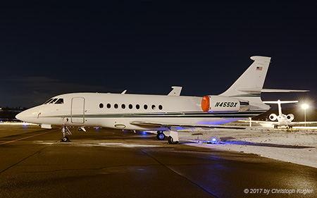 Dassault Falcon 2000 | N455DX | untitled | Z&UUML;RICH (LSZH/ZRH) 16.01.2017