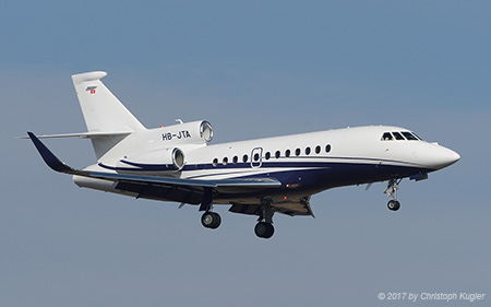 Dassault Falcon 900LX | HB-JTA | untitled (Air Sarina) | Z&UUML;RICH (LSZH/ZRH) 19.02.2017
