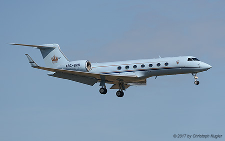 Gulfstream G550 | A9C-BRN | Bahrain Amiri Flight | Z&UUML;RICH (LSZH/ZRH) 11.03.2017