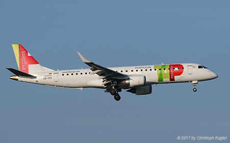 Embraer ERJ-190LR | CS-TPO | TAP Express (Portugalia Airlines) | Z&UUML;RICH (LSZH/ZRH) 25.03.2017