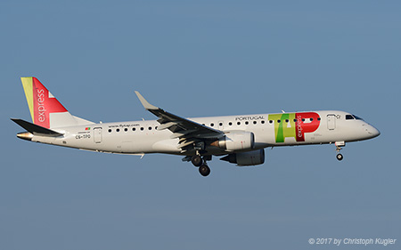 Embraer ERJ-190LR | CS-TPO | TAP Express (Portugalia Airlines) | Z&UUML;RICH (LSZH/ZRH) 25.03.2017