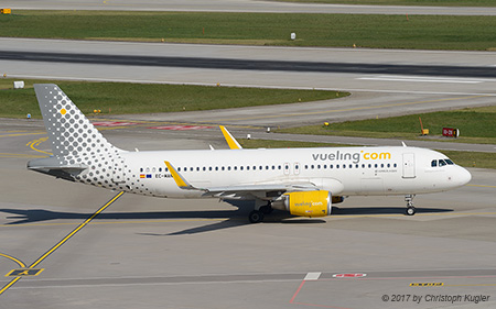 Airbus A320-214 | EC-MAN | Vueling Airlines | Z&UUML;RICH (LSZH/ZRH) 22.04.2017