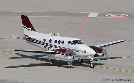 Hawker Beechcraft C90GT King Air | N7277F | untitled | Z&UUML;RICH (LSZH/ZRH) 22.04.2017