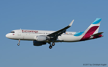 Airbus A320-214 | D-AEWW | Eurowings | Z&UUML;RICH (LSZH/ZRH) 24.04.2017