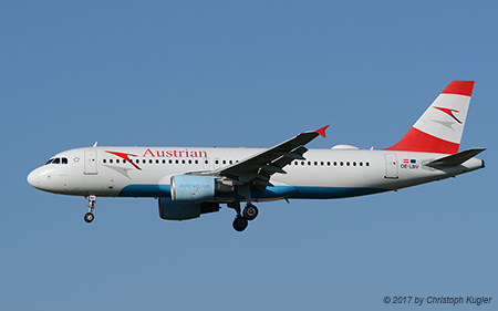 Airbus A320-214 | OE-LBV | Austrian Airlines | Z&UUML;RICH (LSZH/ZRH) 24.04.2017