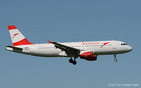 Airbus A320-216 | D-ABZA | Austrian Airlines (Air Berlin) | Z&UUML;RICH (LSZH/ZRH) 22.05.2017