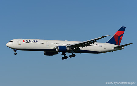 Boeing 767-432ER | N831MH | Delta Air Lines | Z&UUML;RICH (LSZH/ZRH) 26.05.2017