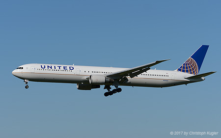 Boeing 767-424ER | N59053 | United Airlines | Z&UUML;RICH (LSZH/ZRH) 26.05.2017