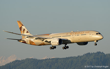 Boeing 787-9 | A6-BLC | Etihad Airways | Z&UUML;RICH (LSZH/ZRH) 26.05.2017