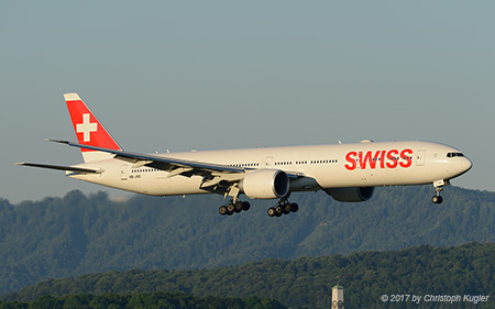 Boeing 777-3DEER | HB-JND | Swiss Global Airlines | Z&UUML;RICH (LSZH/ZRH) 26.05.2017