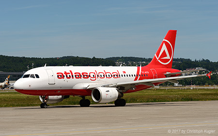 Airbus A319-112 | TC-ATD | AtlasGlobal | Z&UUML;RICH (LSZH/ZRH) 18.06.2017