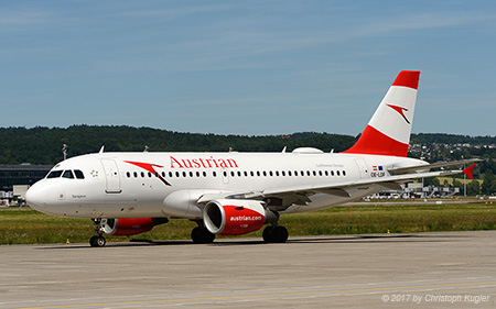 Airbus A319-112 | OE-LDF | Austrian Airlines | Z&UUML;RICH (LSZH/ZRH) 18.06.2017