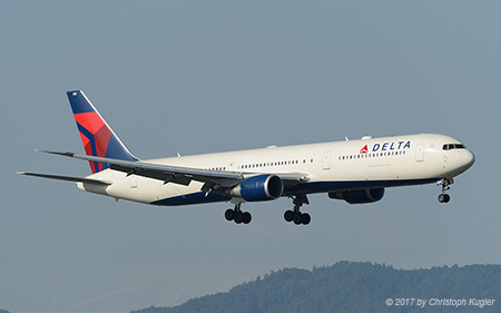 Boeing 767-432ER | N842MH | Delta Air Lines | Z&UUML;RICH (LSZH/ZRH) 08.07.2017