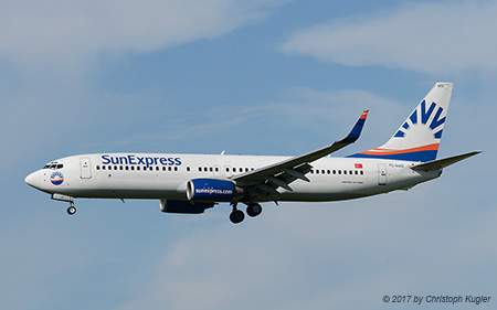 Boeing 737-86Q | TC-SUO | SunExpress | Z&UUML;RICH (LSZH/ZRH) 29.07.2017