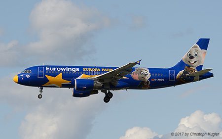 Airbus A320-214 | D-ABDQ | Air Berlin  |  Promoting Europa Park | Z&UUML;RICH (LSZH/ZRH) 20.08.2017