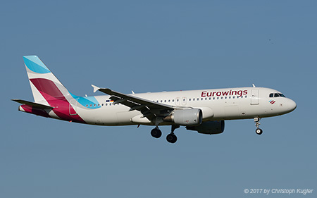 Airbus A320-214 | D-ABNE | Eurowings | Z&UUML;RICH (LSZH/ZRH) 22.09.2017