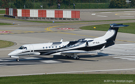 Embraer EMB-135BJ Legacy 600 | SP-DLB | untitled (Blue Jet) | Z&UUML;RICH (LSZH/ZRH) 23.09.2017