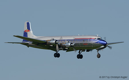 Douglas DC-6B | OE-LDM | Red Bull (The Flying Bulls) | Z&UUML;RICH (LSZH/ZRH) 23.09.2017