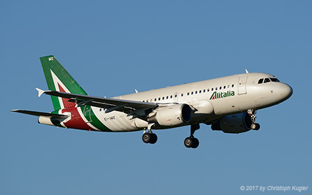 Airbus A319-112 | EI-IME | Alitalia | Z&UUML;RICH (LSZH/ZRH) 11.10.2017