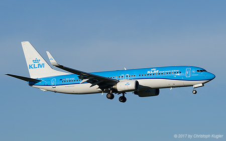 Boeing 737-8K2 | PH-HSE | KLM Royal Dutch Airlines | Z&UUML;RICH (LSZH/ZRH) 13.10.2017