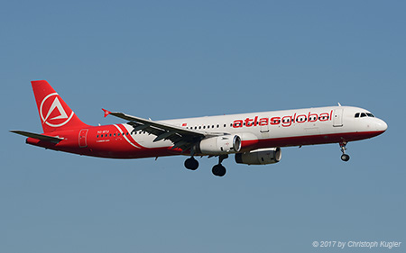 Airbus A321-231 | TC-ETJ | AtlasGlobal | Z&UUML;RICH (LSZH/ZRH) 14.10.2017