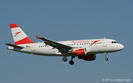 Airbus A319-112 | OE-LDC | Austrian Airlines | Z&UUML;RICH (LSZH/ZRH) 15.10.2017