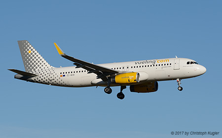 Airbus A320-232 | EC-MKM | Vueling Airlines | Z&UUML;RICH (LSZH/ZRH) 31.12.2017