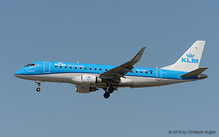 Embraer ERJ-175STD | PH-EXG | KLM Cityhopper | FRANKFURT (EDDF/FRA) 14.04.2018