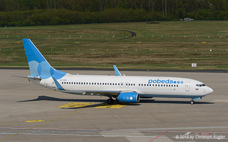Boeing 737-8LJ | VQ-BWI | Pobeda | EDDK 20.04.2018