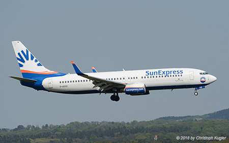 Boeing 737-8AS | D-ASXS | SunExpress Germany | EDDK 20.04.2018