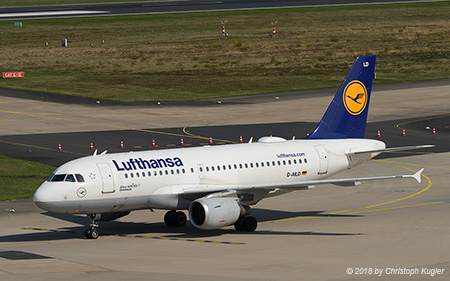 Airbus A319-114 | D-AILD | Lufthansa | EDDK 20.04.2018