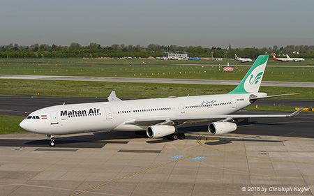 Airbus A340-311 | EP-MMB | Mahan Air | D&UUML;SSELDORF (EDDL/DUS) 20.04.2018