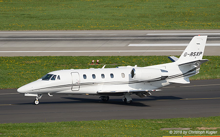 Textron Cessna 560XLS+ Citation Excel | G-RSXP | untitled | D&UUML;SSELDORF (EDDL/DUS) 20.04.2018