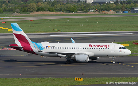 Airbus A320-214 | D-AIZU | Eurowings | D&UUML;SSELDORF (EDDL/DUS) 20.04.2018