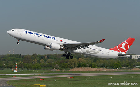 Airbus A330-303 | TC-JOK | Turkish Airlines | D&UUML;SSELDORF (EDDL/DUS) 20.04.2018