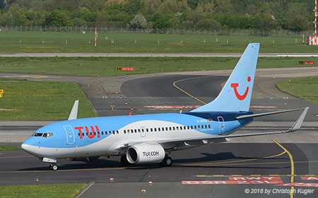 Boeing 737-7K5 | D-AHXG | TUIfly | D&UUML;SSELDORF (EDDL/DUS) 20.04.2018