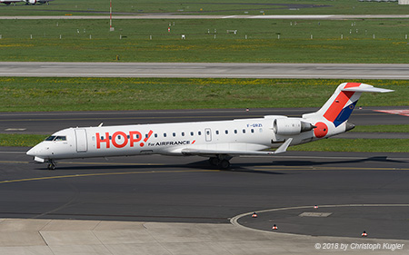 Bombardier CRJ 700 | F-GRZI | HOP!  | D&UUML;SSELDORF (EDDL/DUS) 20.04.2018