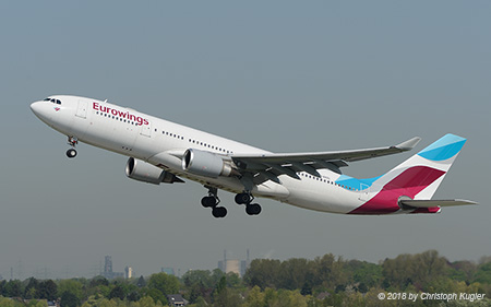 Airbus A330-203 | D-AXGG | Eurowings | D&UUML;SSELDORF (EDDL/DUS) 20.04.2018