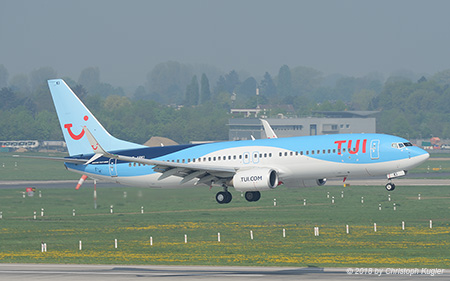 Boeing 737-86N | D-ABKI | TUIfly | D&UUML;SSELDORF (EDDL/DUS) 21.04.2018
