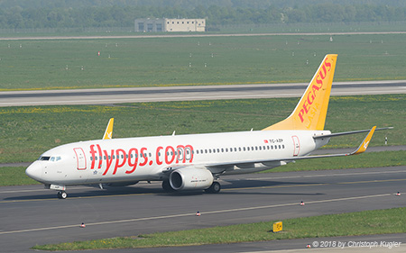 Boeing 737-82R | TC-AZP | Pegasus Airlines | D&UUML;SSELDORF (EDDL/DUS) 21.04.2018