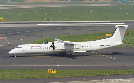 De Havilland Canada DHC-8-402 | D-ABQB | Eurowings | D&UUML;SSELDORF (EDDL/DUS) 21.04.2018