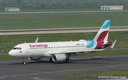 Airbus A320-214 | D-AEWI | Eurowings | D&UUML;SSELDORF (EDDL/DUS) 21.04.2018