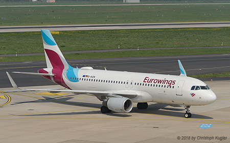 Airbus A320-214 | D-AIZS | Eurowings | D&UUML;SSELDORF (EDDL/DUS) 21.04.2018