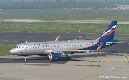 Airbus A320-214 | VP-BJA | Aeroflot | D&UUML;SSELDORF (EDDL/DUS) 21.04.2018