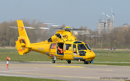 Aerospatiale AS365 N2 Dauphin | OO-NSZ | Royal Netherlands Coast Guard | DEN HELDER / DE KOOY (EHKD/DHR) 16.04.2018